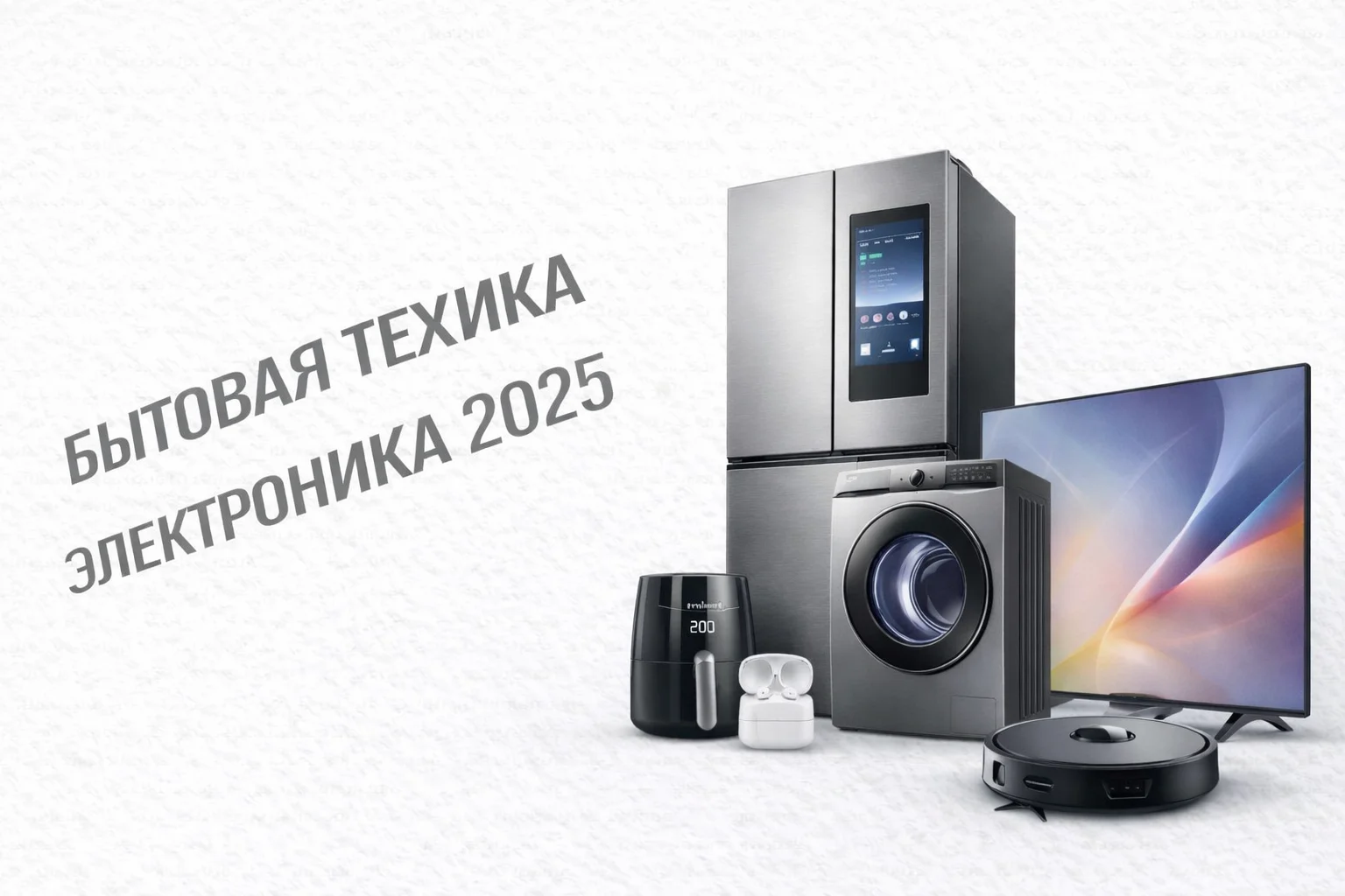 Бытовая техника и электроника 2025: бум аэрогрилей и возвращение раскладушек