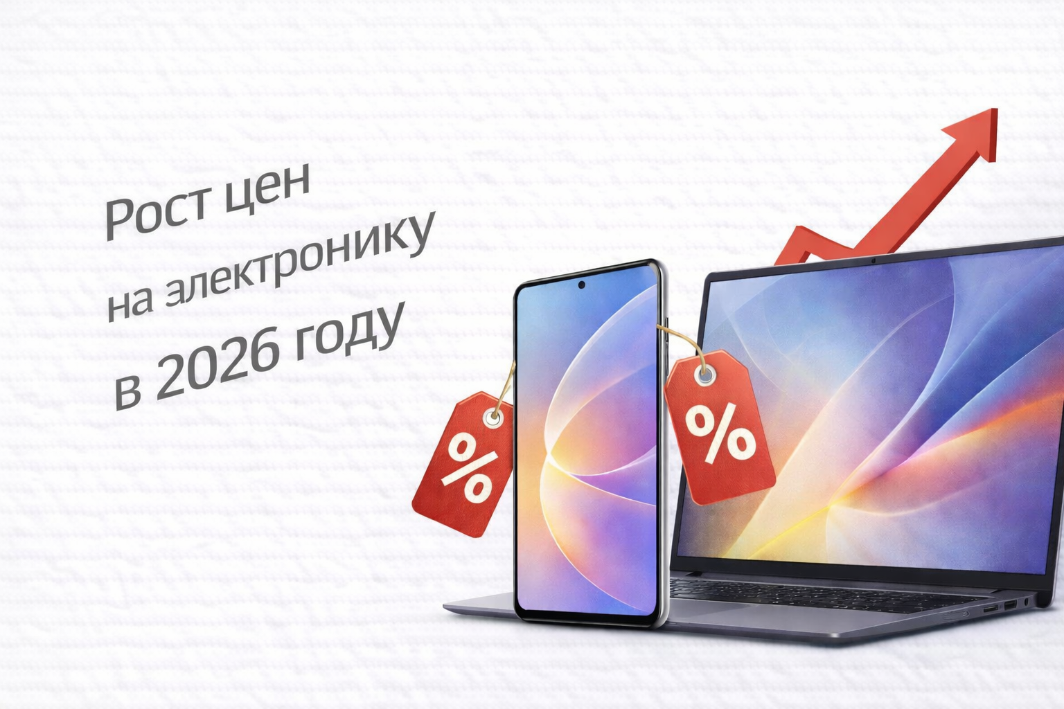 Рост цен на электронику в 2026 году: почему смартфоны, ноутбуки и видеокарты станут дороже