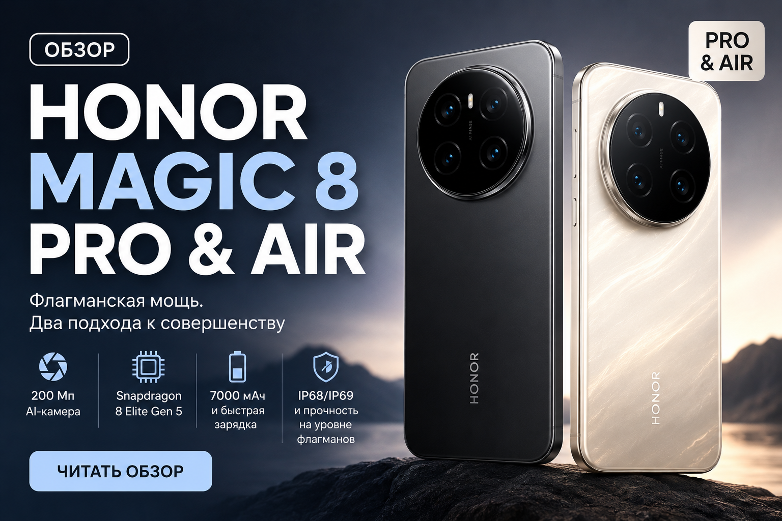 Honor Magic 8 Pro Air: почему перегревается и кому подойдёт