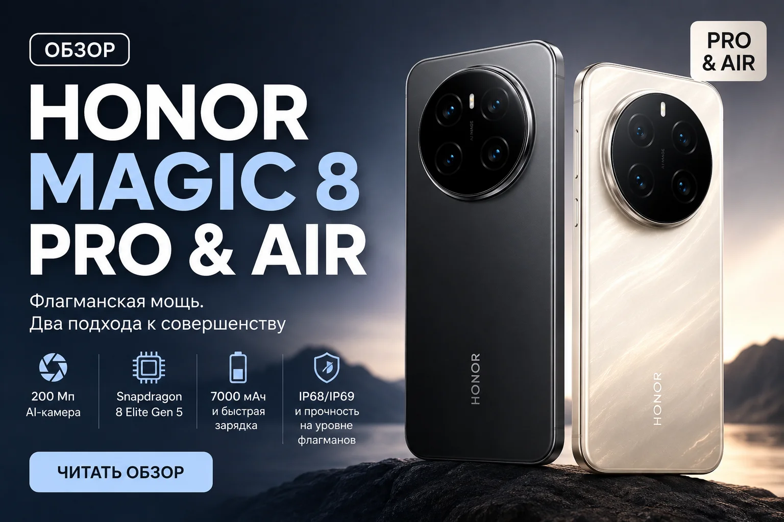 Honor Magic 8 Pro Air: почему перегревается и кому подойдёт