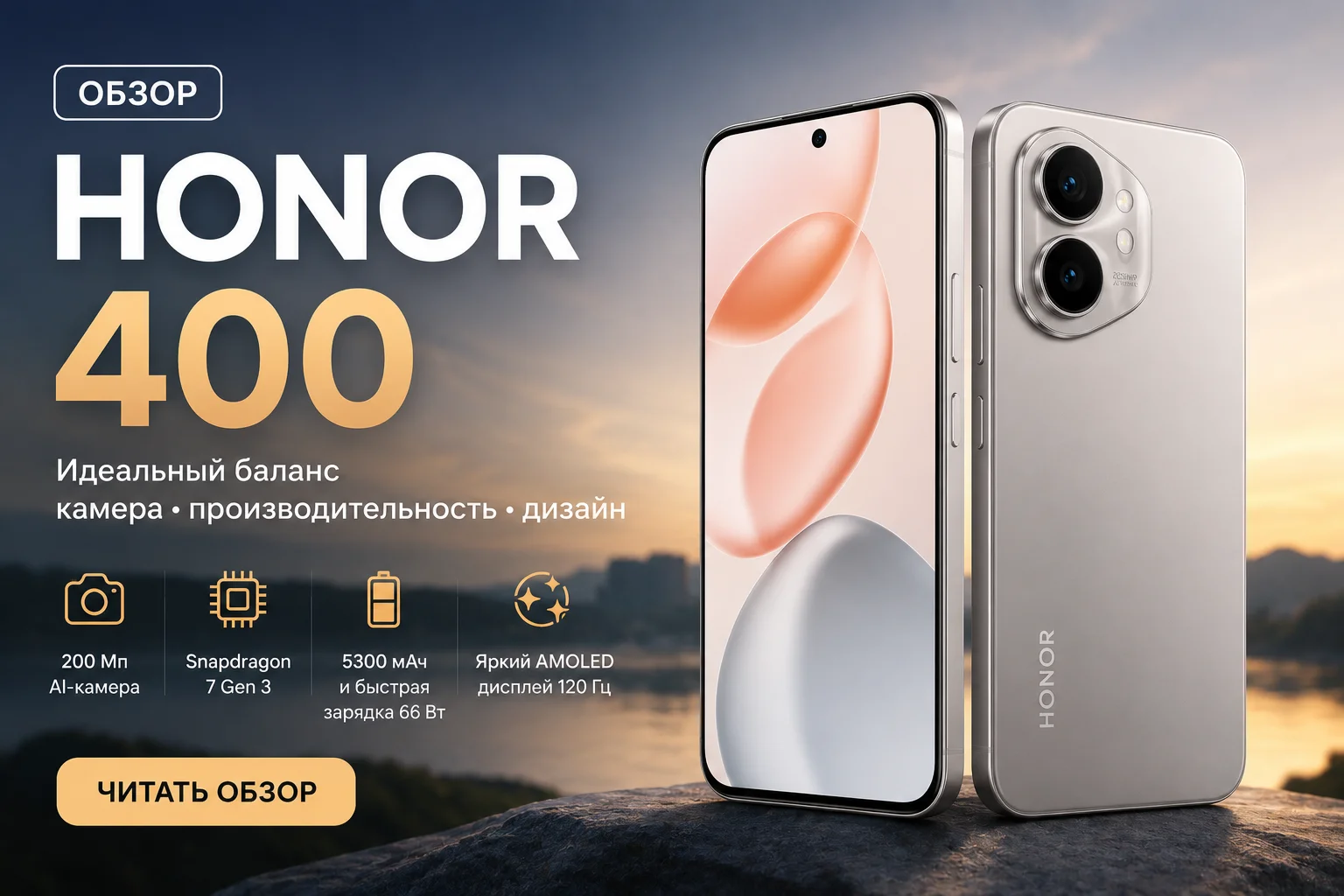 Honor 400 обзор: стоит ли брать вместо дорогого флагмана