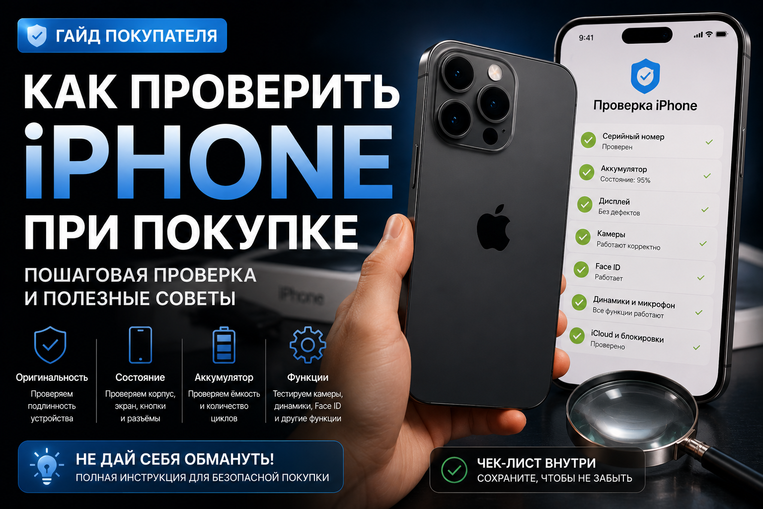 Как проверить iPhone при покупке: параллельный импорт, региональные версии и 5 правил безопасного выбора