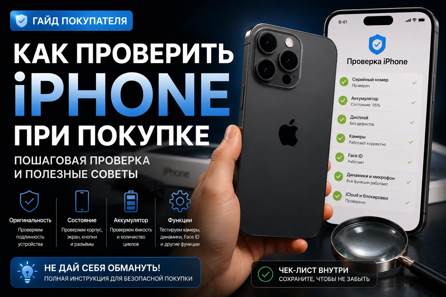 Как проверить iPhone при покупке: параллельный импорт, региональные версии и 5 правил безопасного выбора