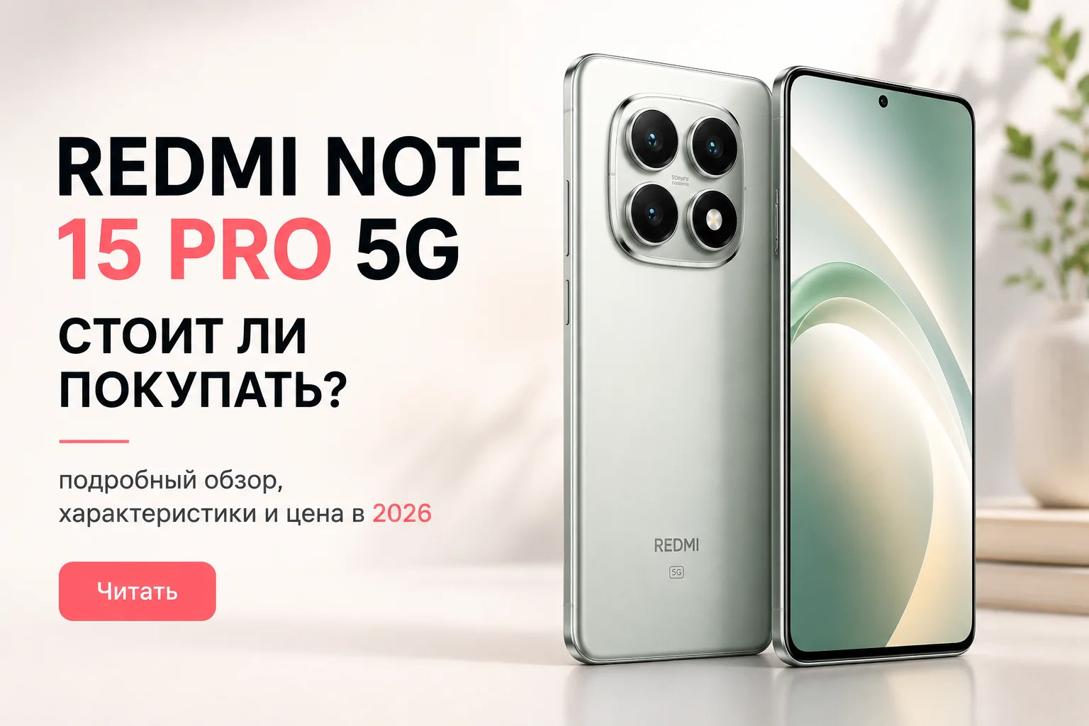 Redmi Note 15 Pro 5G: честный обзор батарейного работяги