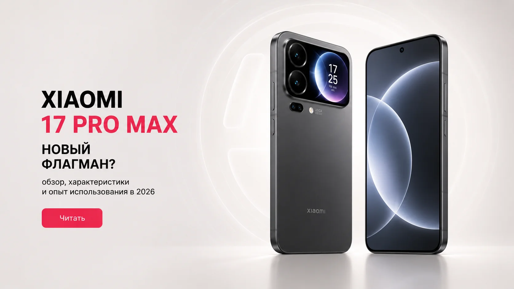 Обзор Xiaomi 17 Pro Max: батарея 7500 мАч и вопрос с Google