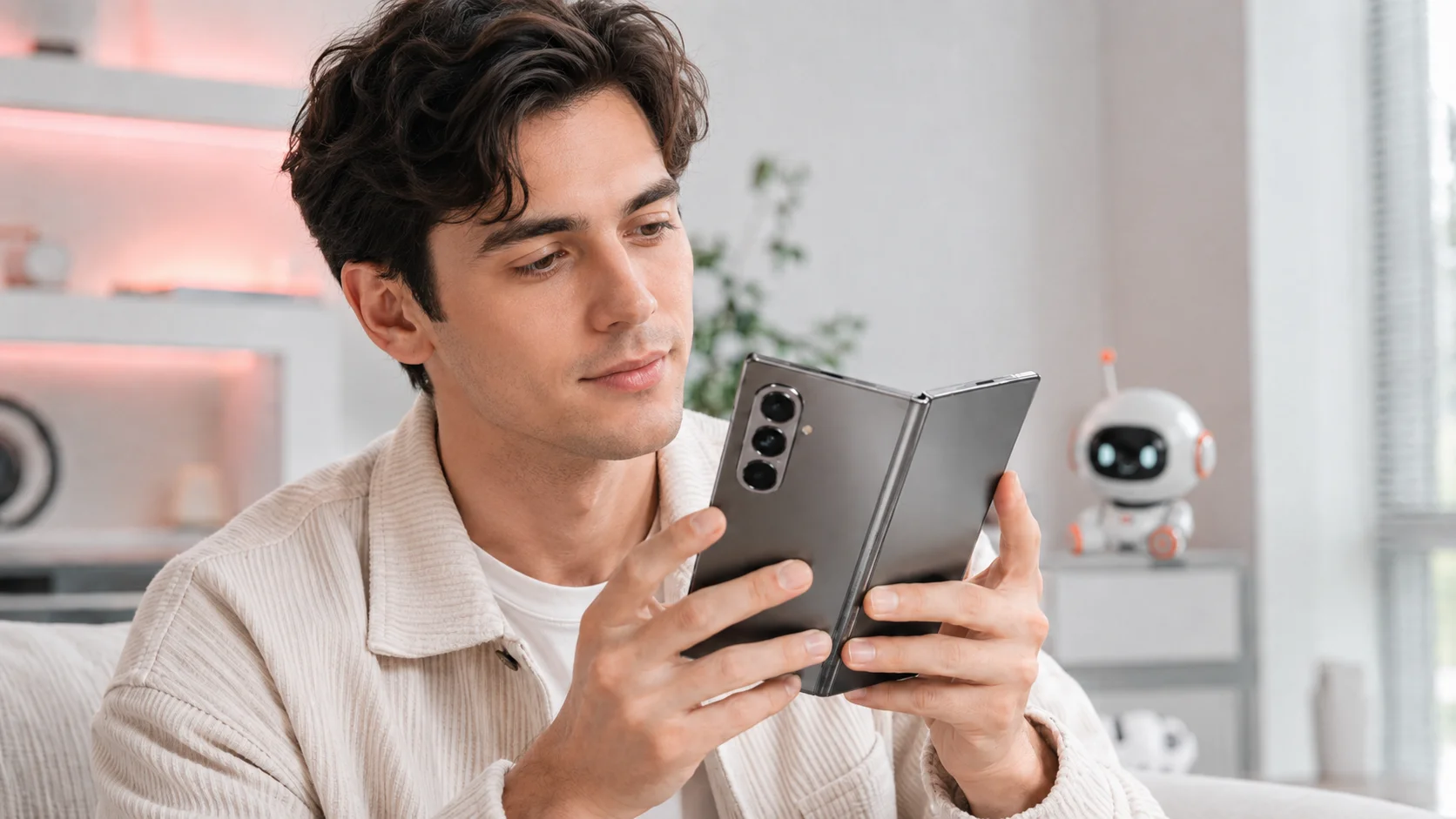 Samsung официально раскрыла конструкцию Galaxy Z Fold8 Ultra