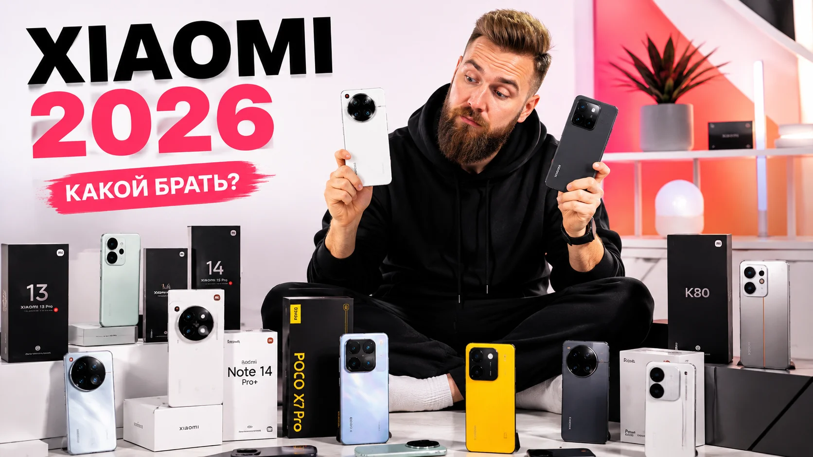 Лучшие смартфоны Xiaomi 2026: от Redmi до флагманов