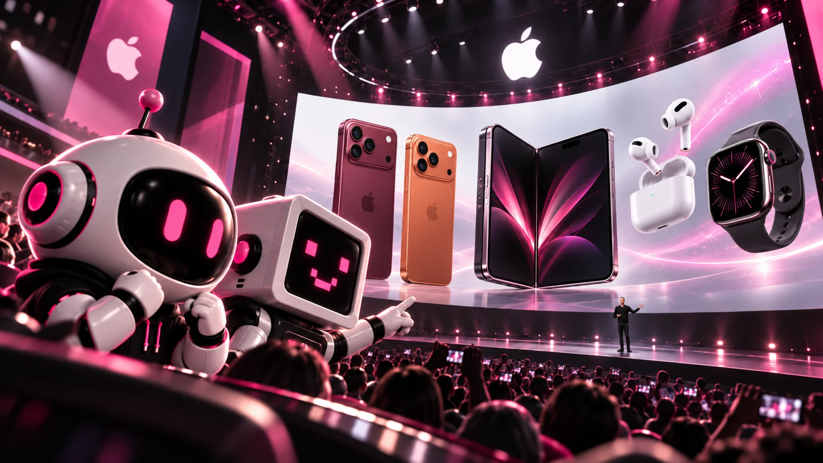 Презентация Apple 2026: iPhone 18 Pro, iPhone Duo и AirPods 5