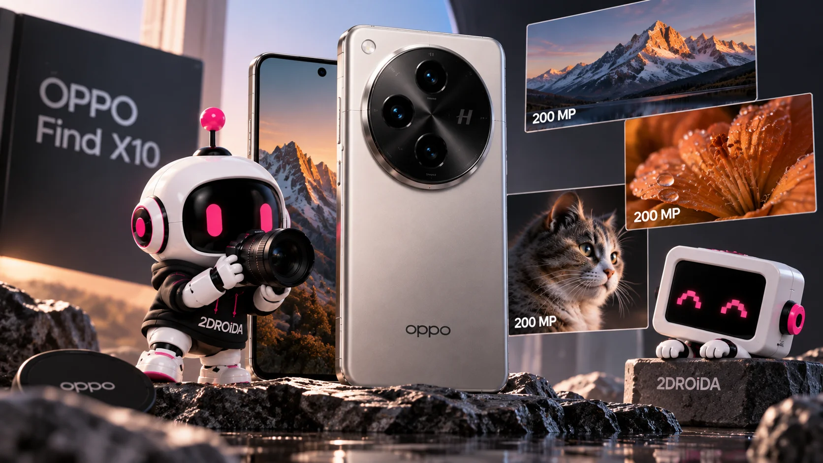 Oppo Find X10 и Find X10 Pro Max: три камеры Hasselblad на 200 Мп