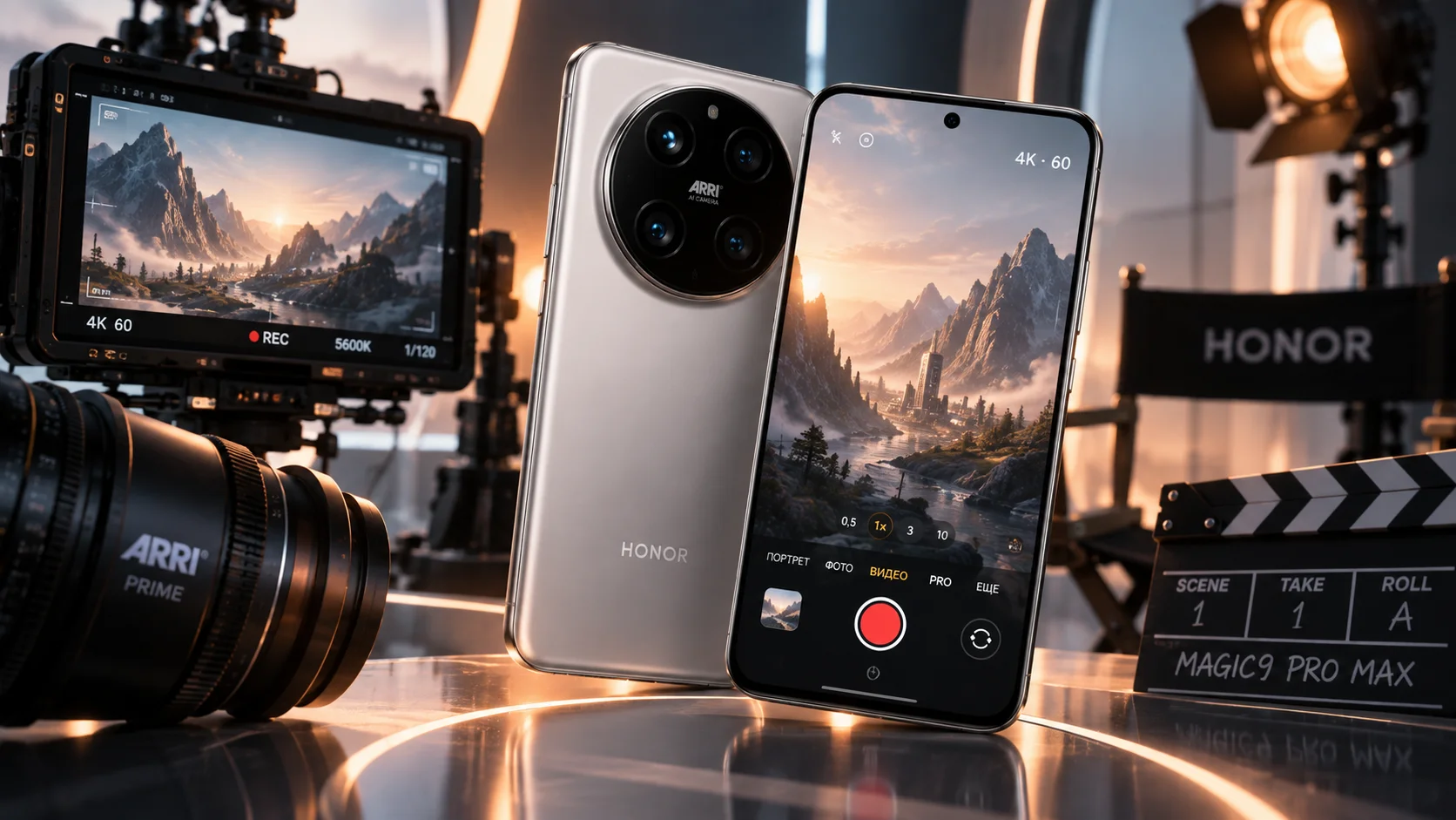 Honor Magic9 Pro Max перед стартом: кинофильтры ARRI, чип и дата анонса