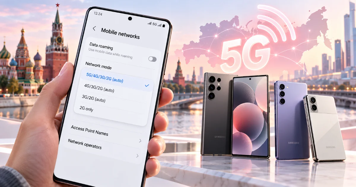 5G заработал на Samsung в России: какие смартфоны поддерживаются и как подключиться