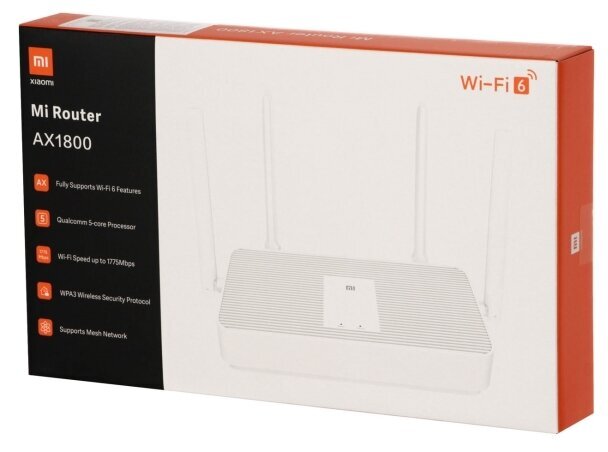 Wi-Fi Роутер Xiaomi Redmi Router AX1800