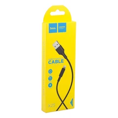 Купить Кабель HOCO (X25) Soarer Charging Apple Lightning Чёрный Кабель HOCO (X25) Soarer Charging Apple Lightning Чёрный