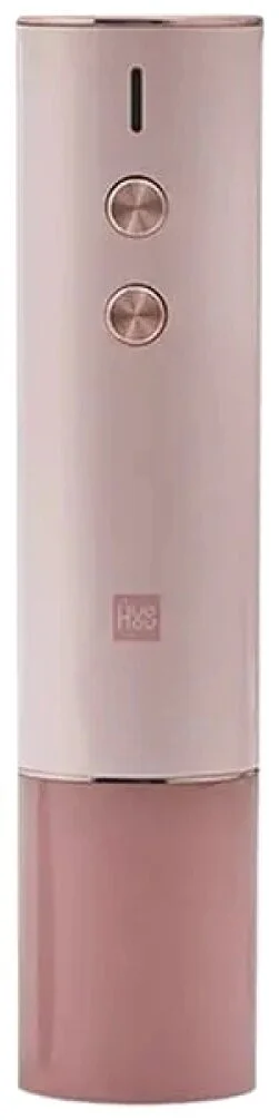 Электрический штопор с подсветкой Xiaomi HuoHou Wine Electric Bottle Opener Розовый