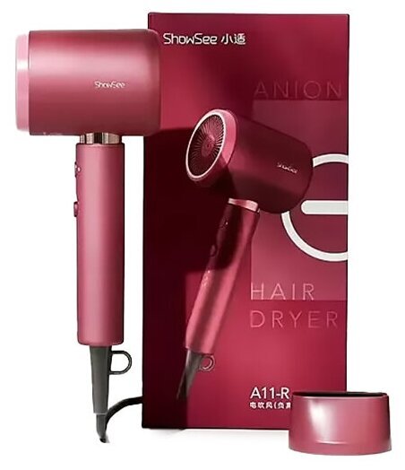 Фен для волос Xiaomi ShowSee A11 Красный