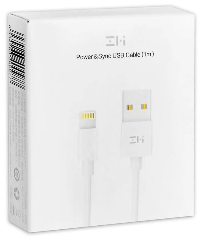 Кабель ZMI USB Lightning (AL813C) Белый
