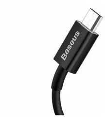 Купить Кабель Baseus Superior Series Fast Charging Data Cable USB to Micro (2A, 2m) (CAMYS-A01) Черный Кабель Baseus Superior Series Fast Charging Data Cable USB to Micro (2A, 2m) (CAMYS-A01) Черный
