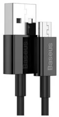 Купить Кабель Baseus Superior Series Fast Charging Data Cable USB to Micro (2A, 2m) (CAMYS-A01) Черный Кабель Baseus Superior Series Fast Charging Data Cable USB to Micro (2A, 2m) (CAMYS-A01) Черный
