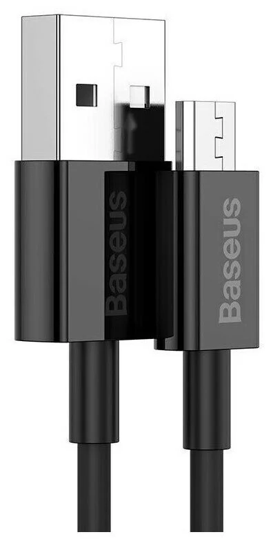 Купить Кабель Baseus Superior Series Fast Charging Data Cable USB to Micro (2A, 2m) (CAMYS-A01) Черный Кабель Baseus Superior Series Fast Charging Data Cable USB to Micro (2A, 2m) (CAMYS-A01) Черный