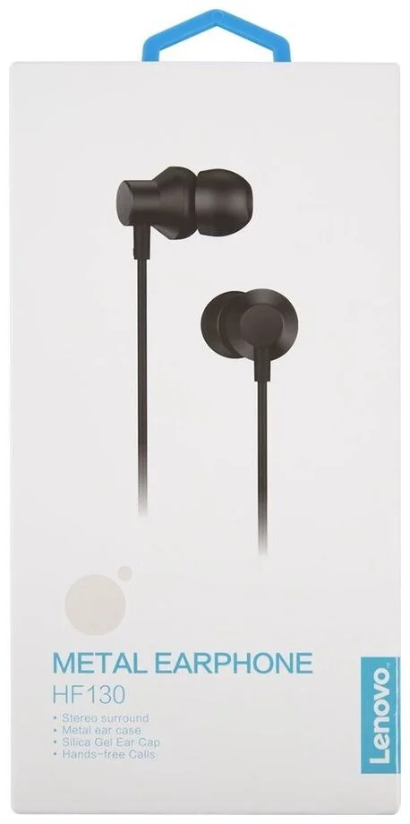 Купить Наушники Lenovo HF130 Metal Earphone Наушники Lenovo HF130 Metal Earphone