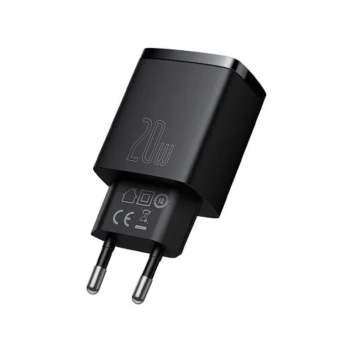 Купить Сетевая зарядка Baseus Compact Quick Charger USB+Type-C, 3A, 20W, (CCXJ-B01) Черный Сетевая зарядка Baseus Compact Quick Charger USB+Type-C, 3A, 20W, (CCXJ-B01) Черный