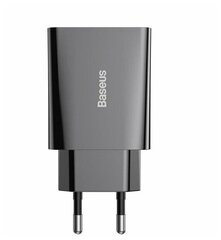Сетевое зарядное устройство Baseus Speed Mini Quick Charger 1C (20W) (CCFS-SN01) Черный
