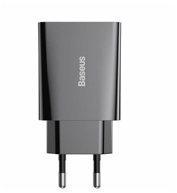 Сетевое зарядное устройство Baseus Speed Mini Quick Charger 1C (20W) (CCFS-SN01) Черный