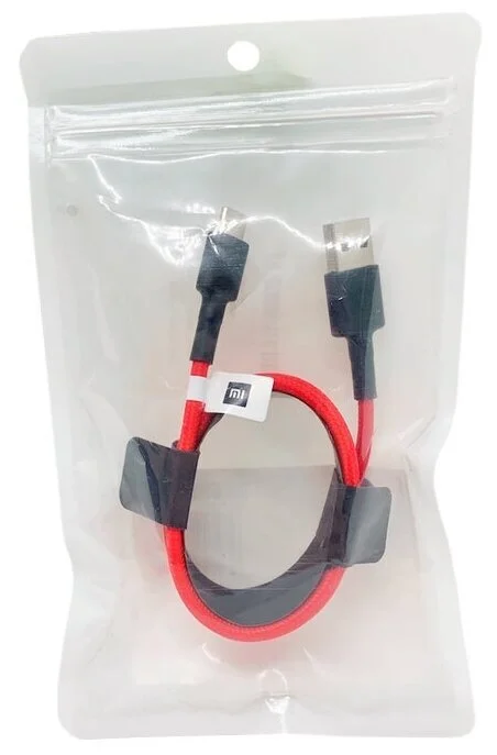 Купить Кабель Xiaomi Braided USB Type-C (1м) Красный Кабель Xiaomi Braided USB Type-C (1м) Красный