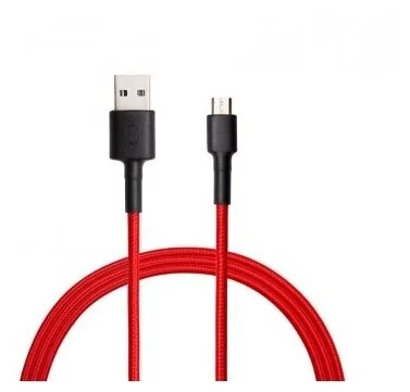 Купить Кабель Xiaomi Braided USB Type-C (1м) Красный Кабель Xiaomi Braided USB Type-C (1м) Красный
