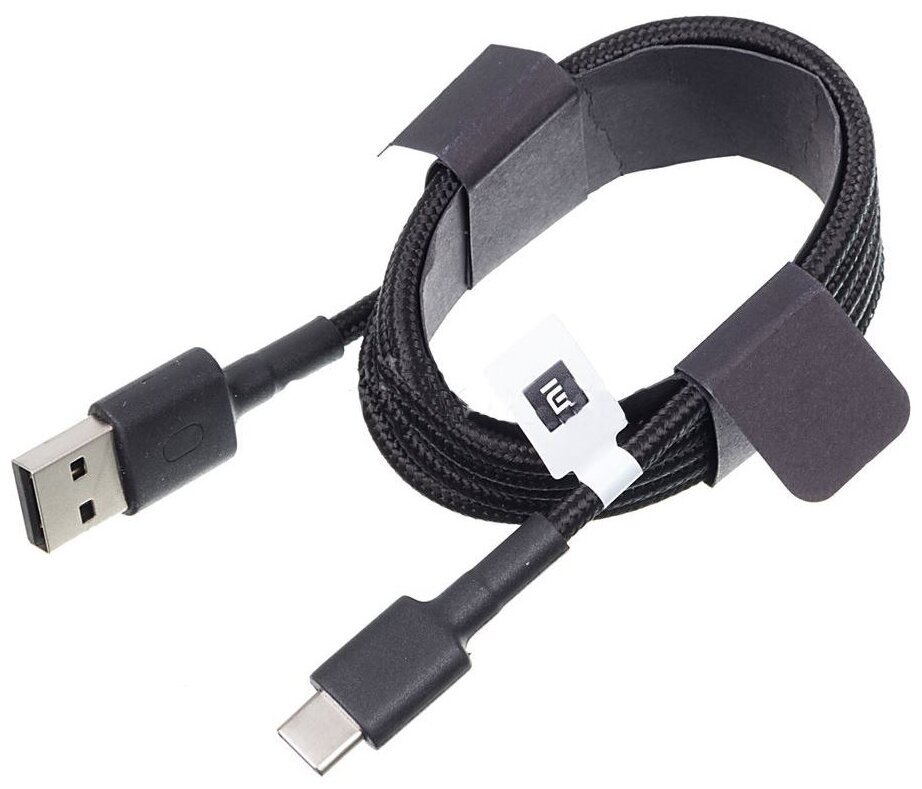 Кабель Xiaomi Braided USB Type-C (1м) Черный