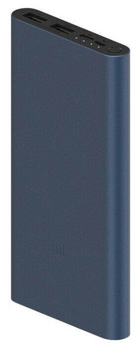 Внешний аккумулятор Xiaomi Mi PowerBank 3 10000 mAh (PB100DZM) Черный