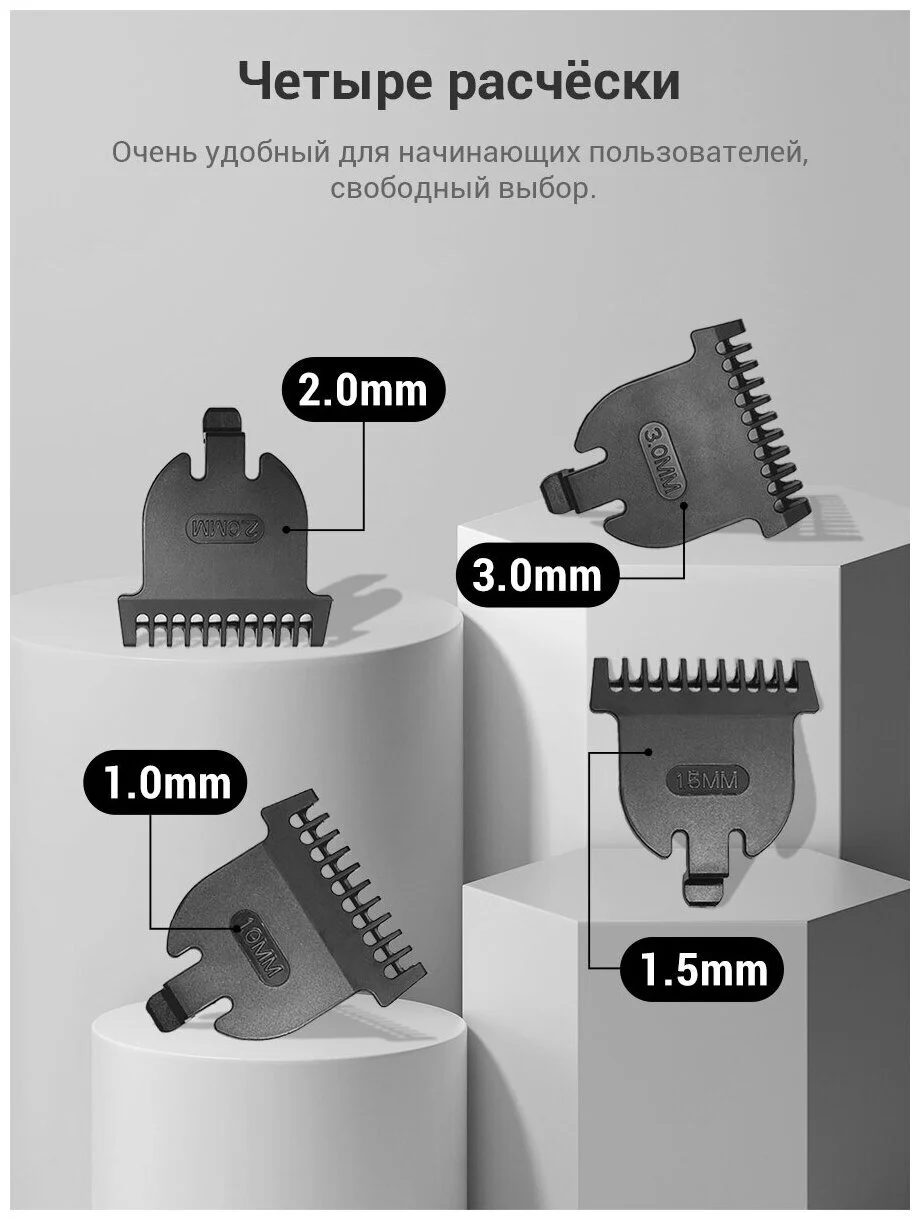 Купить Машинка для стрижки Xiaomi Riwa (RE-6321) Золото Машинка для стрижки Xiaomi Riwa (RE-6321) Золото