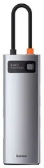 Купить Хаб Baseus Metal Gleam Series 8-in-1 Multifunctional Type-C HUB Docking Station Серый (CAHUB-CV0G) Хаб Baseus Metal Gleam Series 8-in-1 Multifunctional Type-C HUB Docking Station Серый (CAHUB-CV0G)