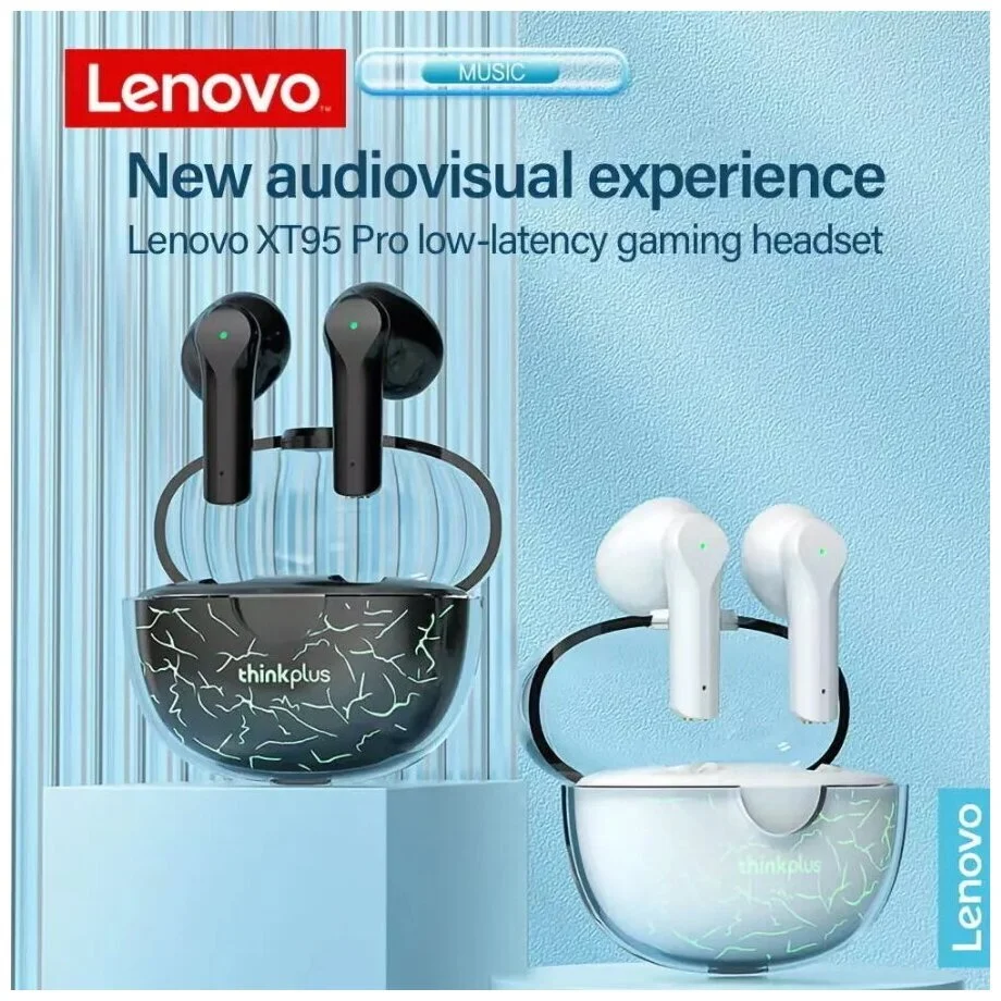 Купить Беспроводные TWS наушники Lenovo XT95 Pro Live Pods Беспроводные TWS наушники Lenovo XT95 Pro Live Pods