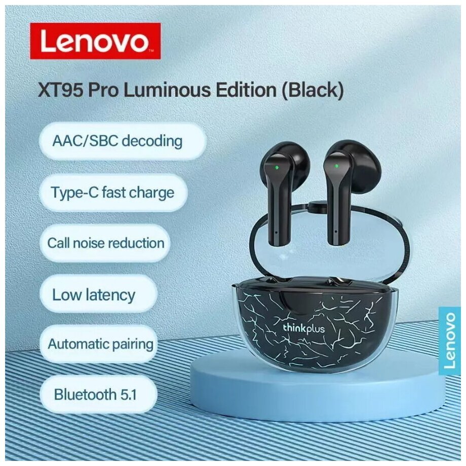Беспроводные TWS наушники Lenovo XT95 Pro Live Pods