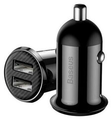 Автомобильное зарядное устройство Baseus Grain Pro Car Charger (CCALLP-01) Черный