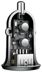 Купить Автомобильное зарядное устройство Baseus Grain Pro Car Charger (CCALLP-01) Черный Автомобильное зарядное устройство Baseus Grain Pro Car Charger (CCALLP-01) Черный