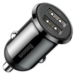 Купить Автомобильное зарядное устройство Baseus Grain Pro Car Charger (CCALLP-01) Черный Автомобильное зарядное устройство Baseus Grain Pro Car Charger (CCALLP-01) Черный
