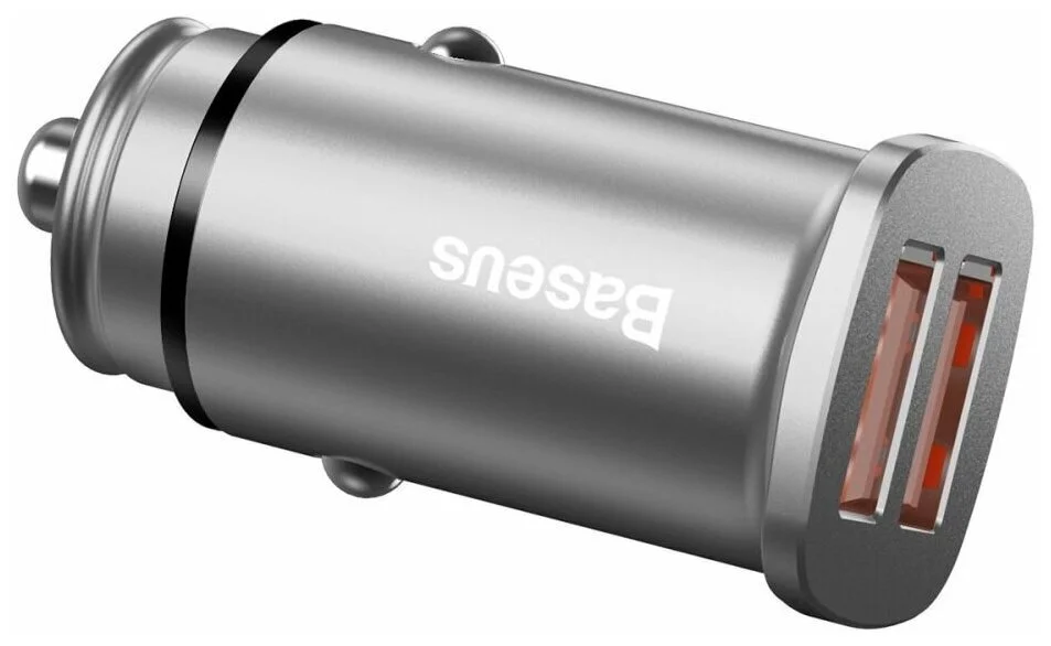 Автомобильное зарядное устройство Baseus Car Charger Dual (QC3.0, 30W) (CCALL-DS01) Черный