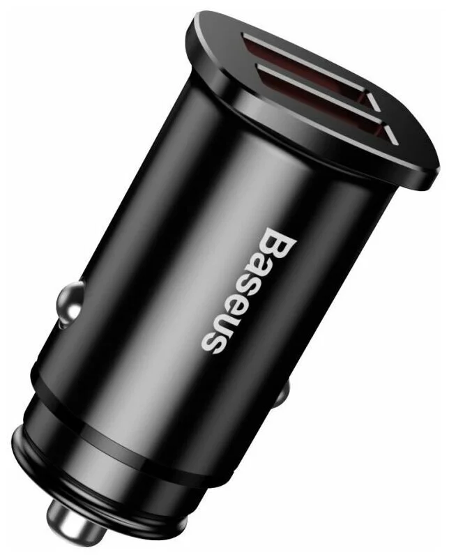 Автомобильное зарядное устройство Baseus Car Charger Dual (QC3.0, 30W) (CCALL-DS01) Черный