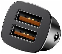 Автомобильное зарядное устройство Baseus Car Charger Dual (QC3.0, 30W) (CCALL-DS01) Черный