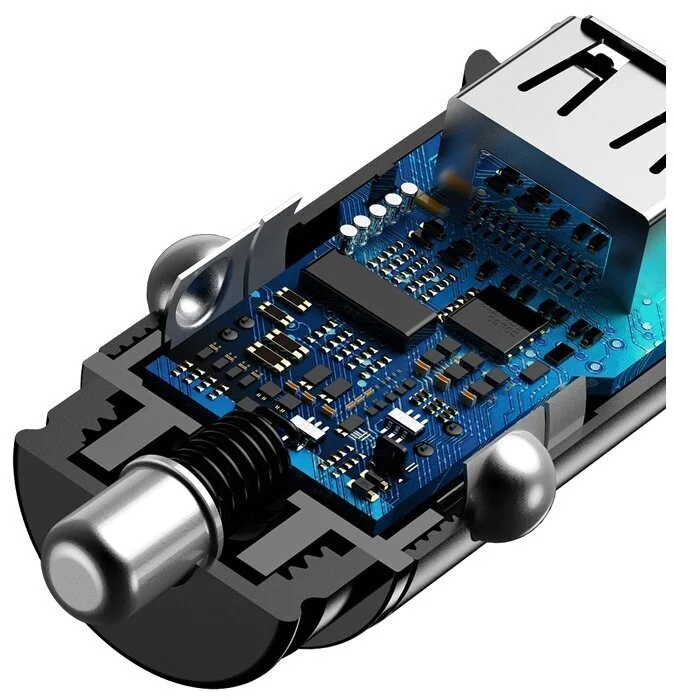 Автомобильное зарядное устройство Baseus Car Charger PPS (30W) (CCALL-AS01) Черный
