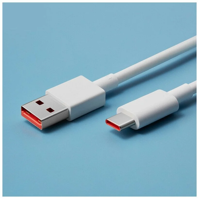 Кабель Xiaomi USB Type-С 6A Fast Charging Белый