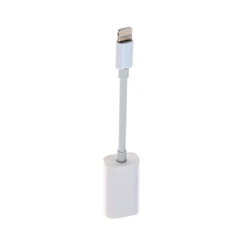 Купить Адаптер Lightning-Lightning (папа-мама*2) 10 см Белый Адаптер Lightning-Lightning (папа-мама*2) 10 см Белый