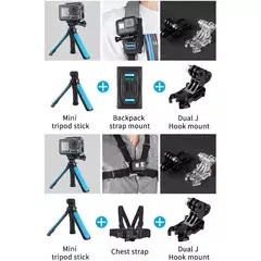 Купить Крепление J-Hook Telesin для экшн-камер (GP-MTB-T02-BK) Крепление J-Hook Telesin для экшн-камер (GP-MTB-T02-BK)