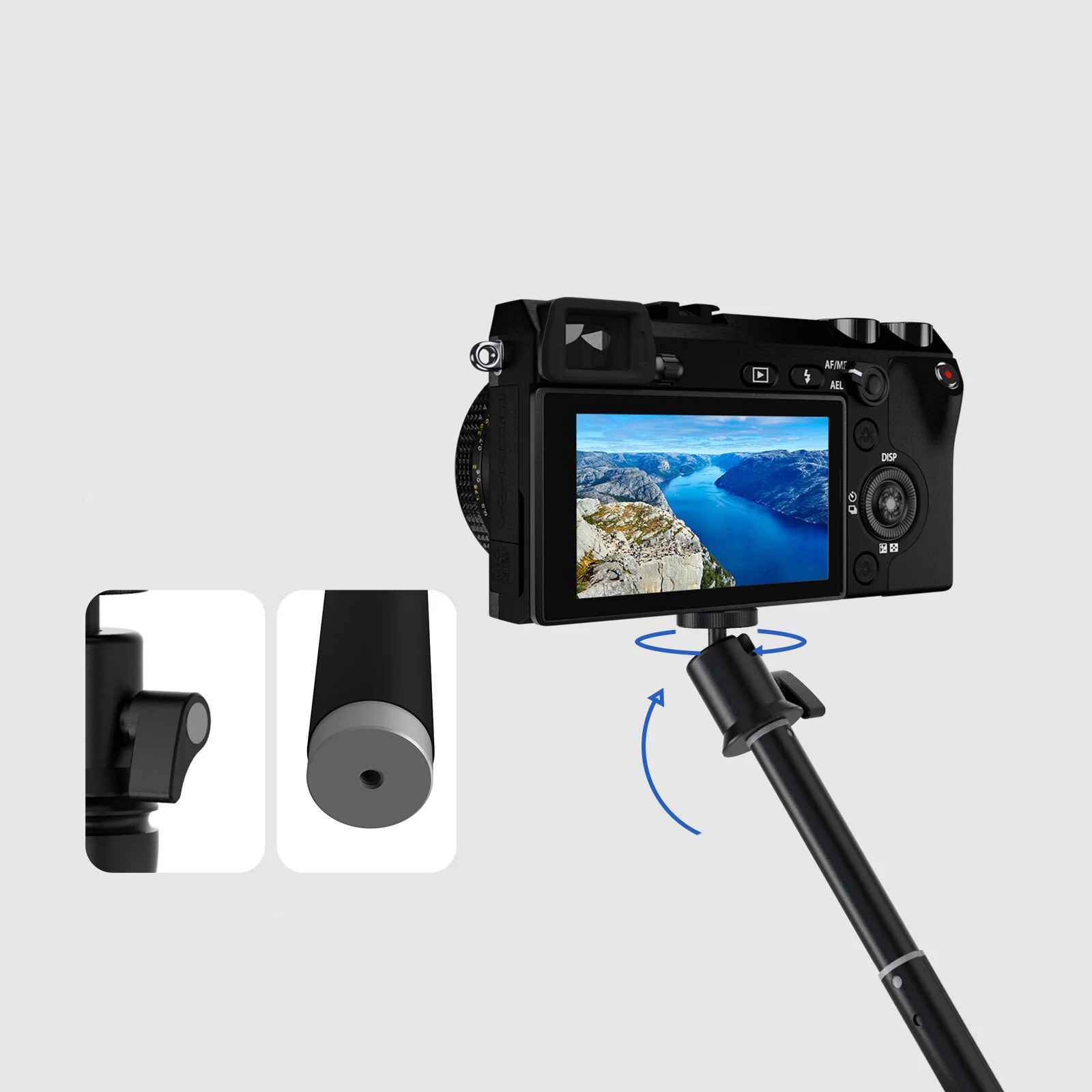 Купить Монопод Telesin 91см (GP-MNP-093-H) Монопод Telesin 91см (GP-MNP-093-H)