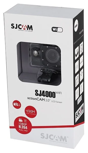 Купить Экшн-камера SJCAM SJ4000 WiFi Черный Экшн-камера SJCAM SJ4000 WiFi Черный