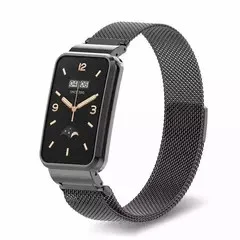 Купить Металлический ремешок Xiaomi Mi Band 7 Pro миланский сетчатый Металлический ремешок Xiaomi Mi Band 7 Pro миланский сетчатый