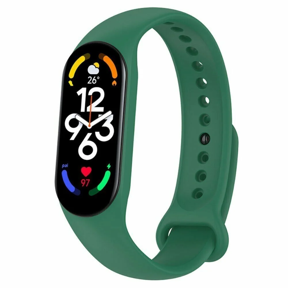 Силиконовый ремешок оригинальный Xiaomi Mi Band 7
