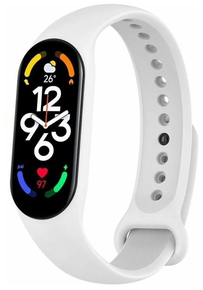 Купить Силиконовый ремешок оригинальный Xiaomi Mi Band 7 Силиконовый ремешок оригинальный Xiaomi Mi Band 7